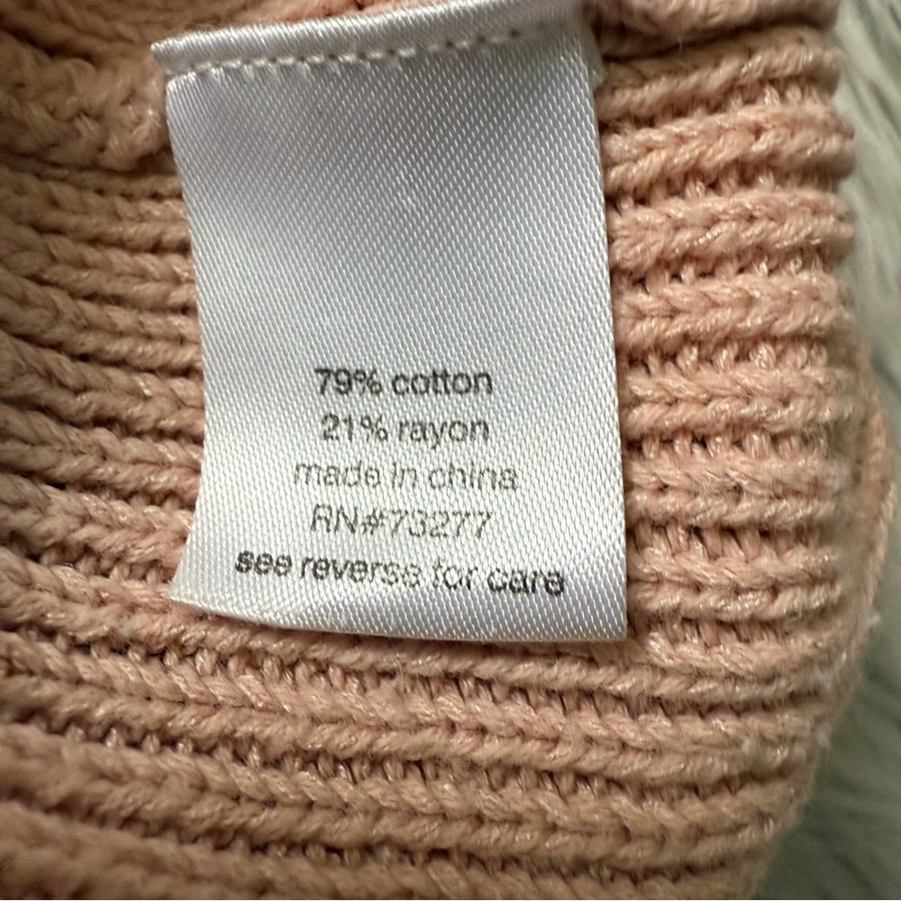 ELIZABETH JAMES Ribbed Knit Sweater Tank Size Small - Picture 5 of 5